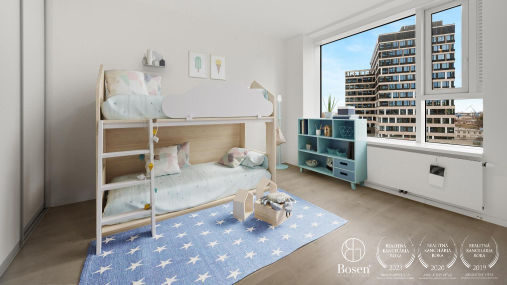 BOSEN | 3 izbový slnečný byt v projekte Panorama City, 74.86 m2