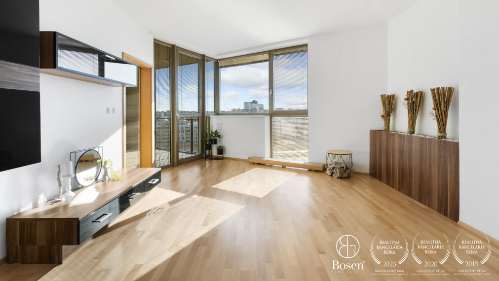 BOSEN | Predaj slnečný 2 izbový byt s terasou, 72 m2, Vienna Gate, Bratislava m.č. Petržalka