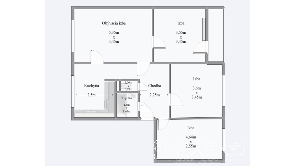 REZERVOVANÉ | 4 izb. priestranný slnečný byt s loggiou, Rajčianska, 82 m2