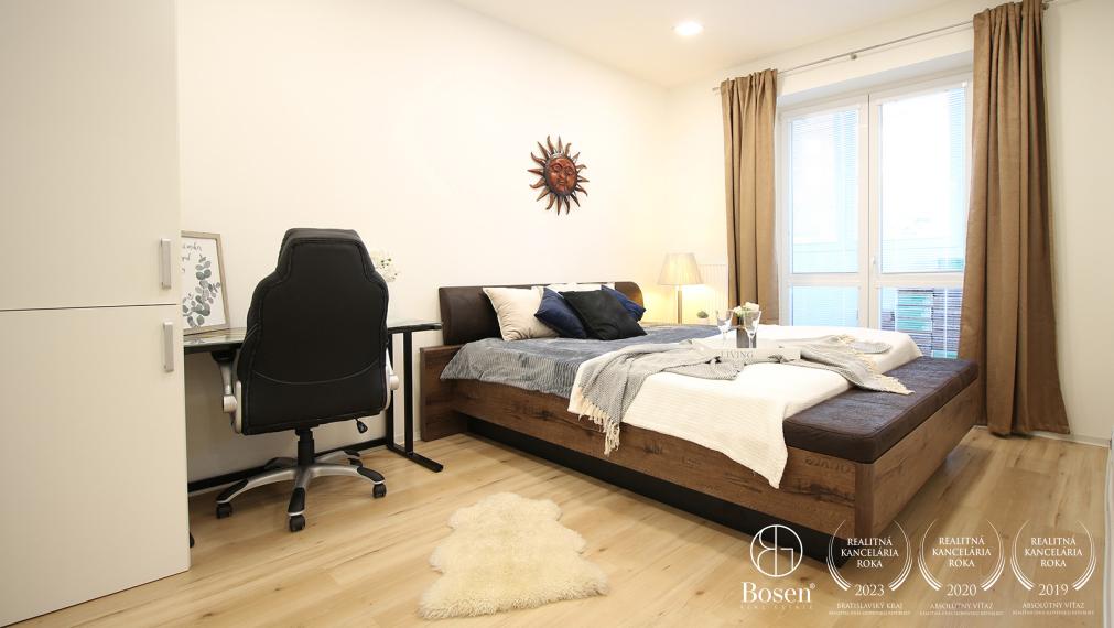 BOSEN | 2 - izbový byt, na prenájom s loggiou 14 m2, Karadžičova, Bratislava