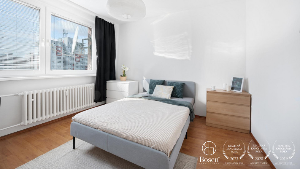 PREDANÉ: BOSEN | Zariadený 3 izb. byt s výbornou dispozíciou, Petržalka, 73 m2