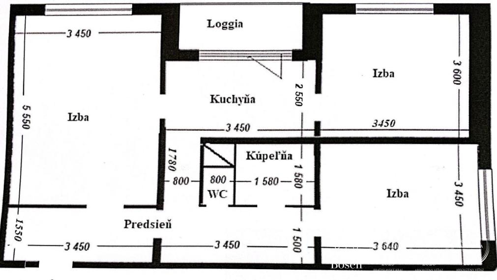 PREDANÉ: BOSEN | Zariadený 3 izb. byt s výbornou dispozíciou, Petržalka, 73 m2