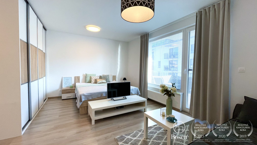 BOSEN | Prenájom moderný 1,5 izbový byt, Agátová, 36,17 m2