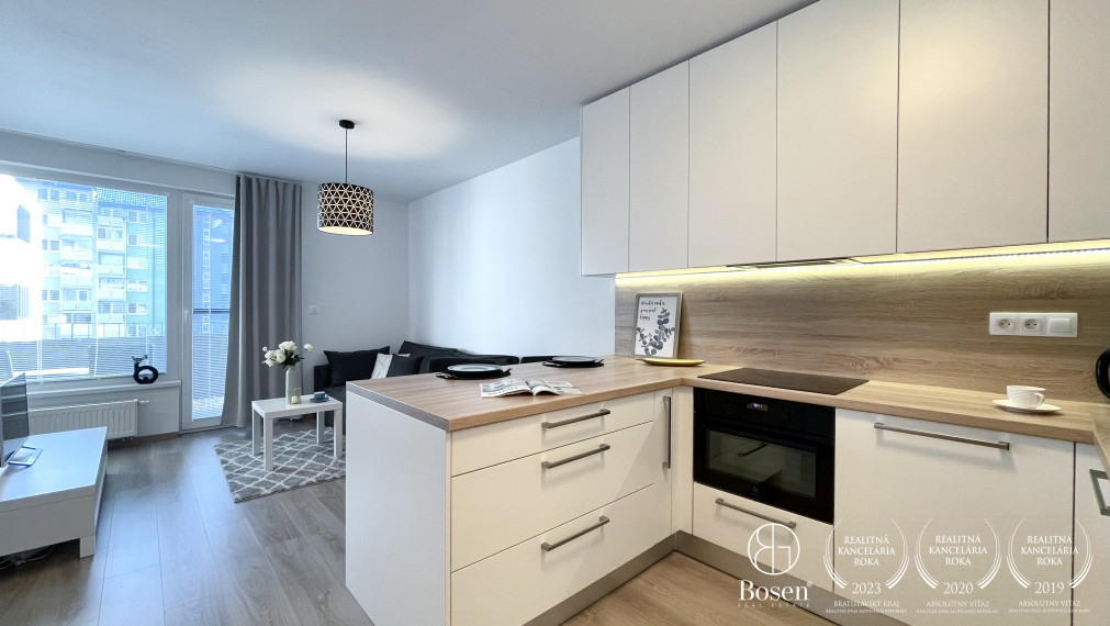 BOSEN | Prenájom moderný 1,5 izbový byt, Agátová, 36,17 m2