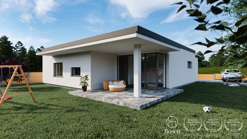 BOSEN |  4 izbový rodinný dom s garážou, novostavba, Blahová, 163 m2