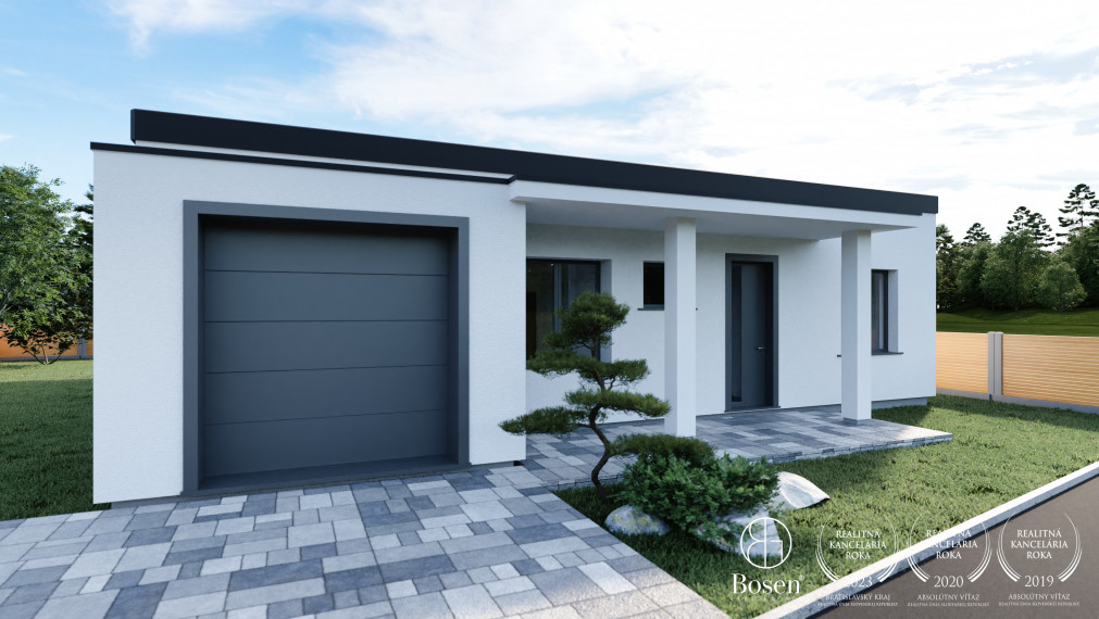 BOSEN |  4 izbový rodinný dom s garážou, novostavba, Blahová, 163 m2