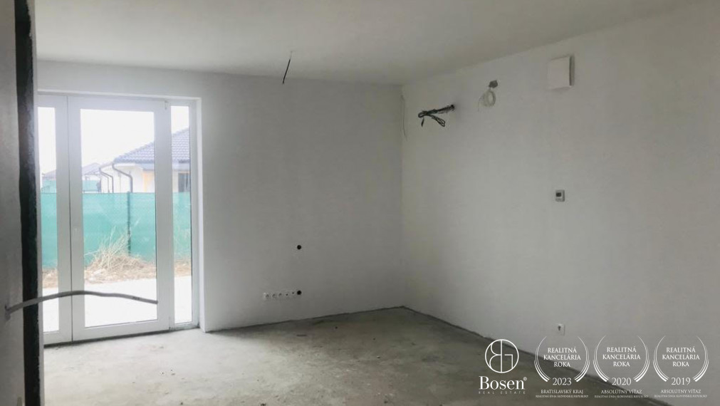 BOSEN | 4 izbový  byt dvojdome - skolaudovaný  s rekuperáciou pri Bille  - Miloslavov