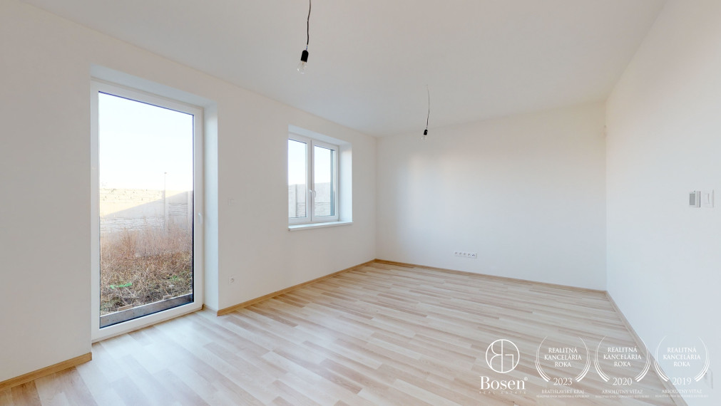 BOSEN | stredné byty voľné - 4 izbové Byty, so záhradkou a tepelným čerpadlom