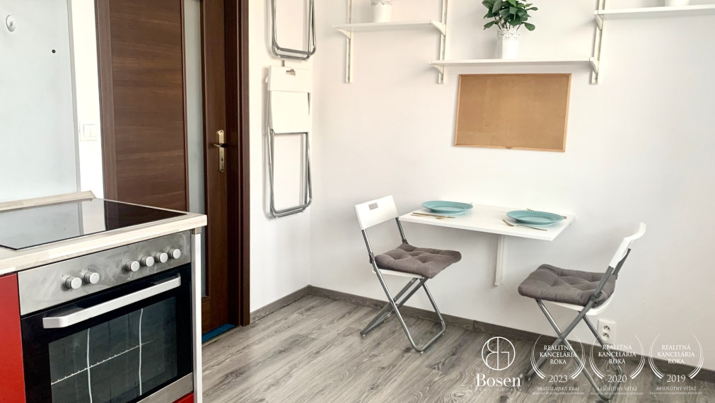 Predané BOSEN | Na prenájom slnečný 1 izbový byt, na ulici Krásnohorská, m.č. Petržalka - Bratislava