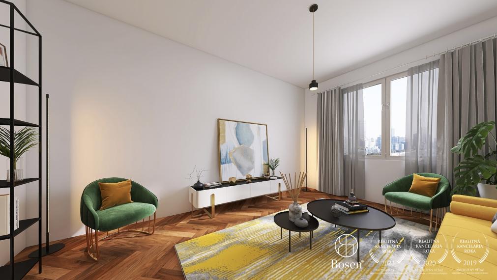 PREDANÉ BOSEN | slnečný 3 izb.byt, investičná príležitosť, Ružinov-Babušková, 67m2