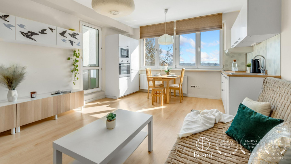 PREDANÉ: BOSEN | Zariadený 1 izb. byt so spacím kútom, ul. Ľ. Fullu, Karlova Ves, 36 m2
