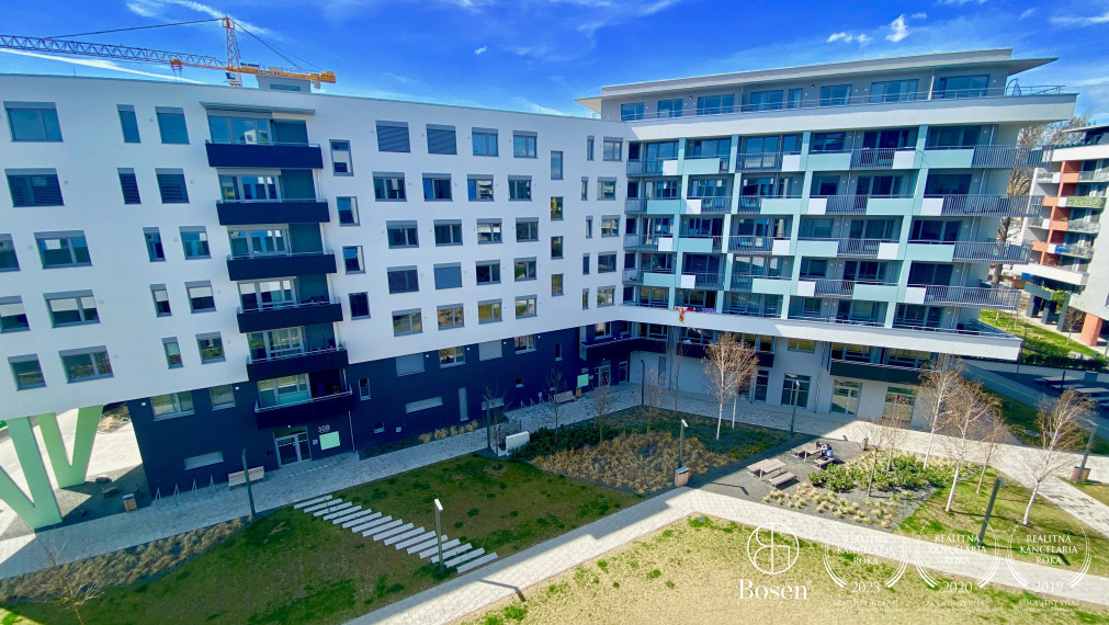 BOSEN | Prenájom 2 izbový byt s loggiou, Nuppu, Bratislava m.č. Ružinov