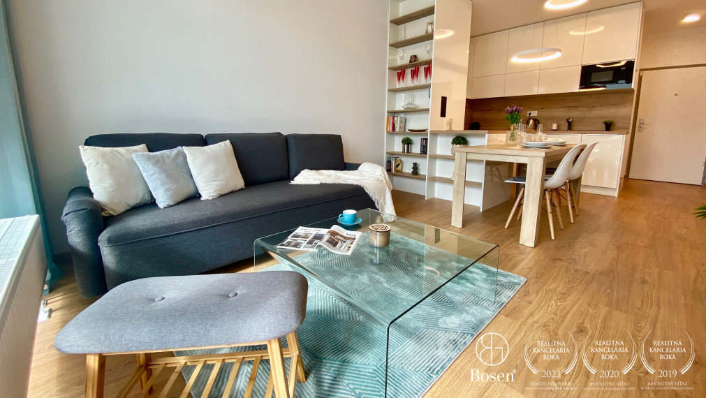 BOSEN | Prenájom 2 izbový byt s loggiou, Nuppu, Bratislava m.č. Ružinov