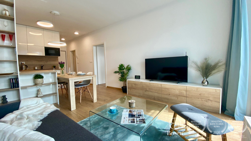 BOSEN | Prenájom 2 izbový byt s loggiou, Nuppu, Bratislava m.č. Ružinov