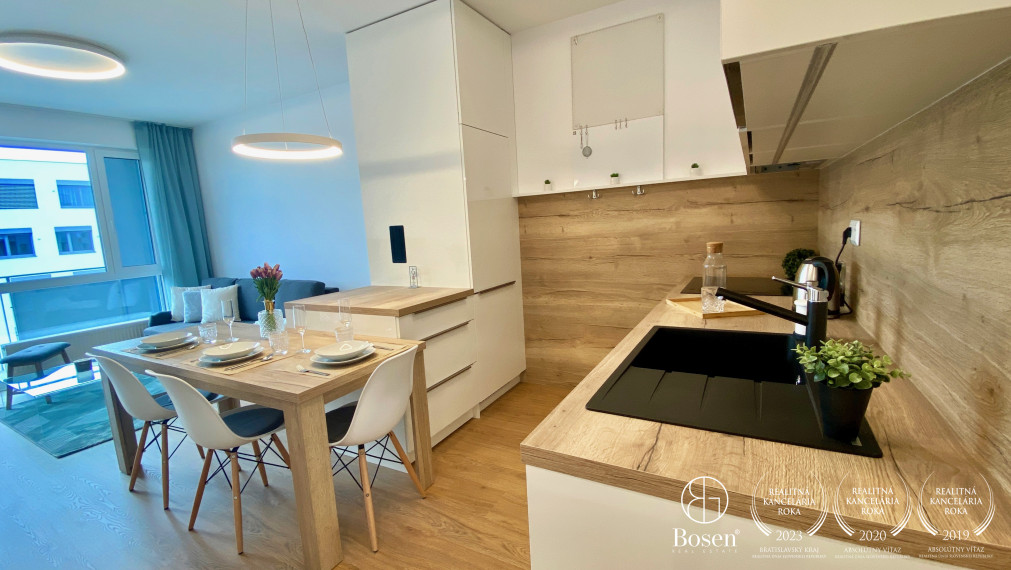 BOSEN | Prenájom 2 izbový byt s loggiou, Nuppu, Bratislava m.č. Ružinov