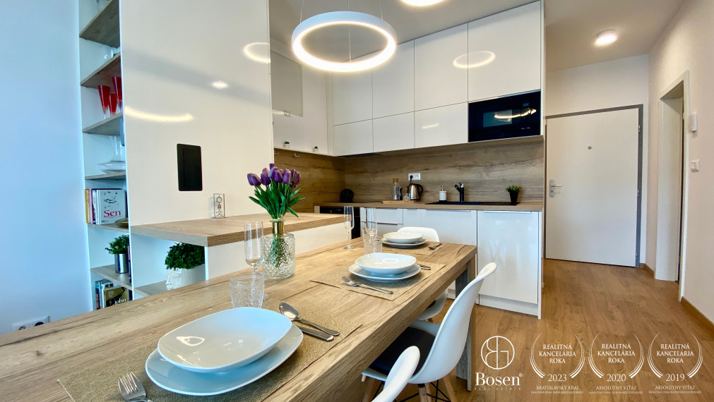 BOSEN | Prenájom 2 izbový byt s loggiou, Nuppu, Bratislava m.č. Ružinov