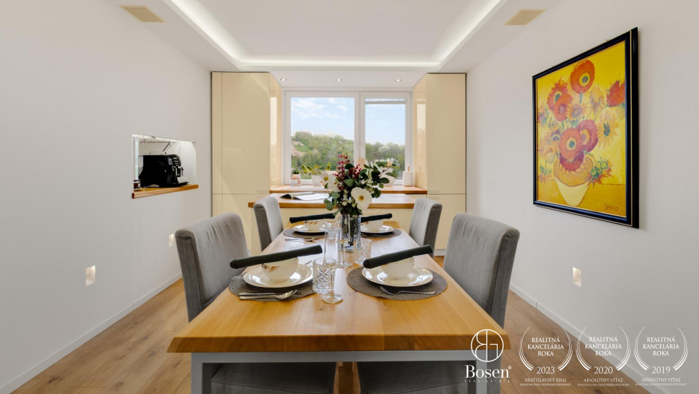 BOSEN | Slnečný 4i byt v Líščom údolí s garážou, Donnerova, Karlova Ves, 99 m2