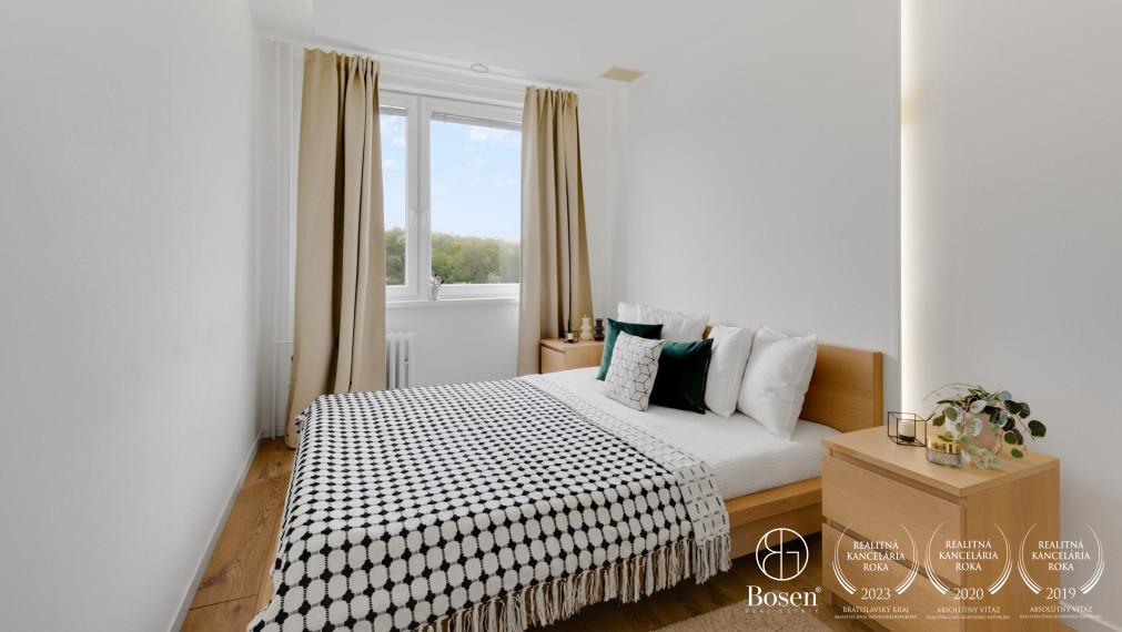 BOSEN | Slnečný 4i byt v Líščom údolí s garážou, Donnerova, Karlova Ves, 99 m2