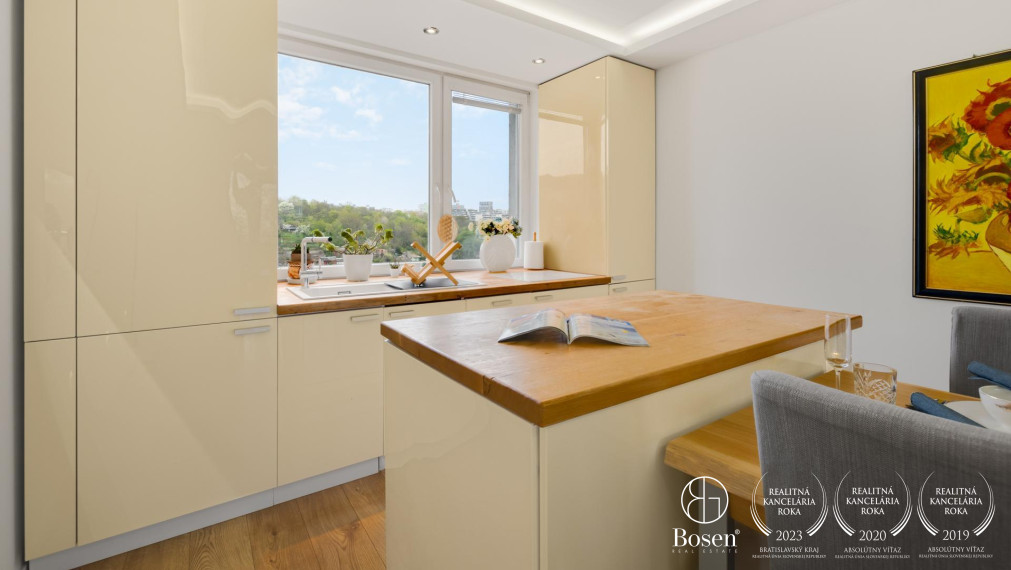 BOSEN | Slnečný 4i byt v Líščom údolí s garážou, Donnerova, Karlova Ves, 99 m2