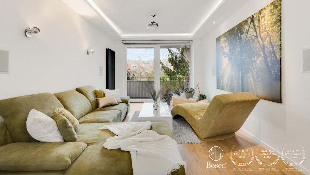 BOSEN | Slnečný 4i byt v Líščom údolí s garážou, Donnerova, Karlova Ves, 99 m2