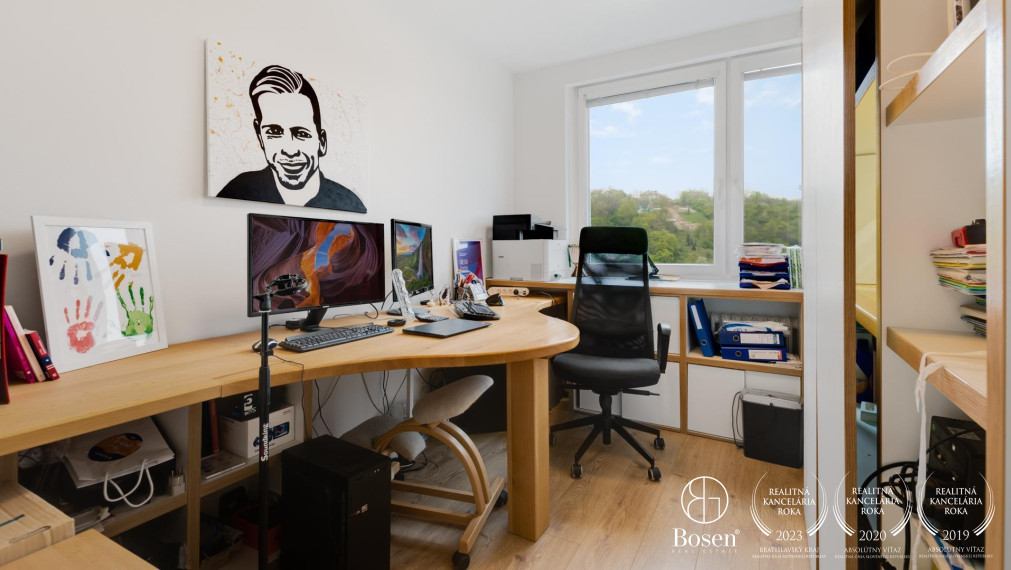 BOSEN | Slnečný 4i byt v Líščom údolí s garážou, Donnerova, Karlova Ves, 99 m2