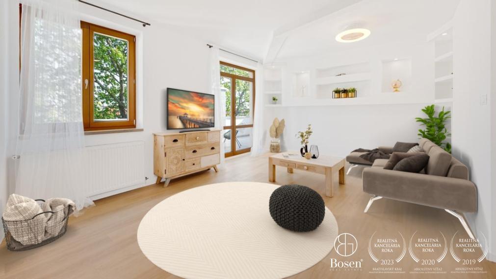 Predané BOSEN | Slnečný 3 izb. mezonetový byt 140m2, na ulici Zochova, m. č. Bratislava - Staré Mesto