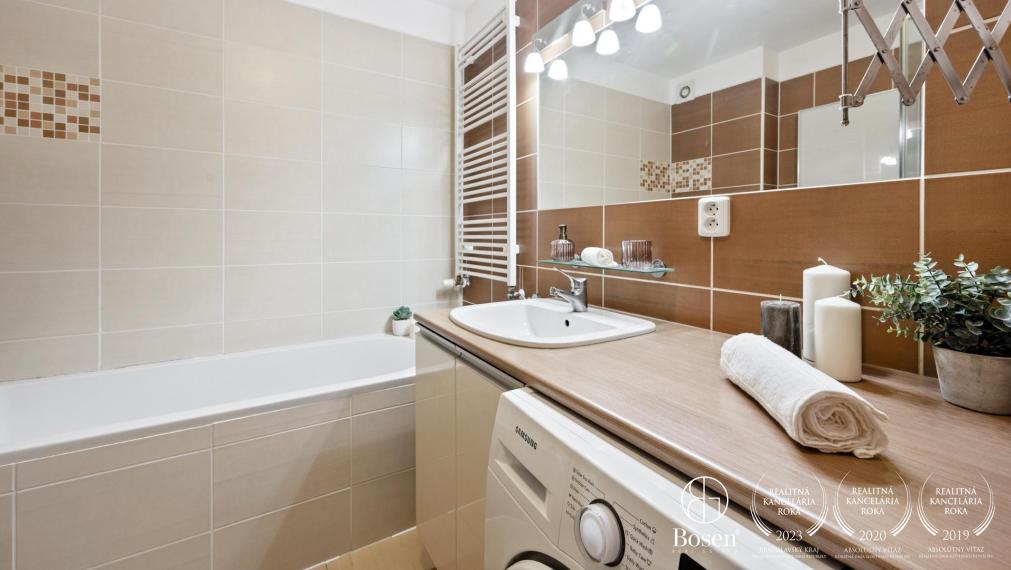 PREDANÉ: BOSEN | Zariadený 2 izb. byt vo vyhľadávanej časti Ružinova, Čaklovská ul.