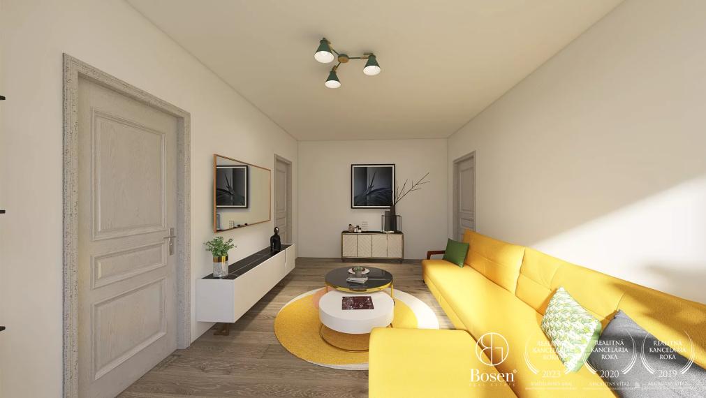 BOSEN | 2,5 izbový byt na predaj s dvoma balkónmi, Sibírska - Bratislava