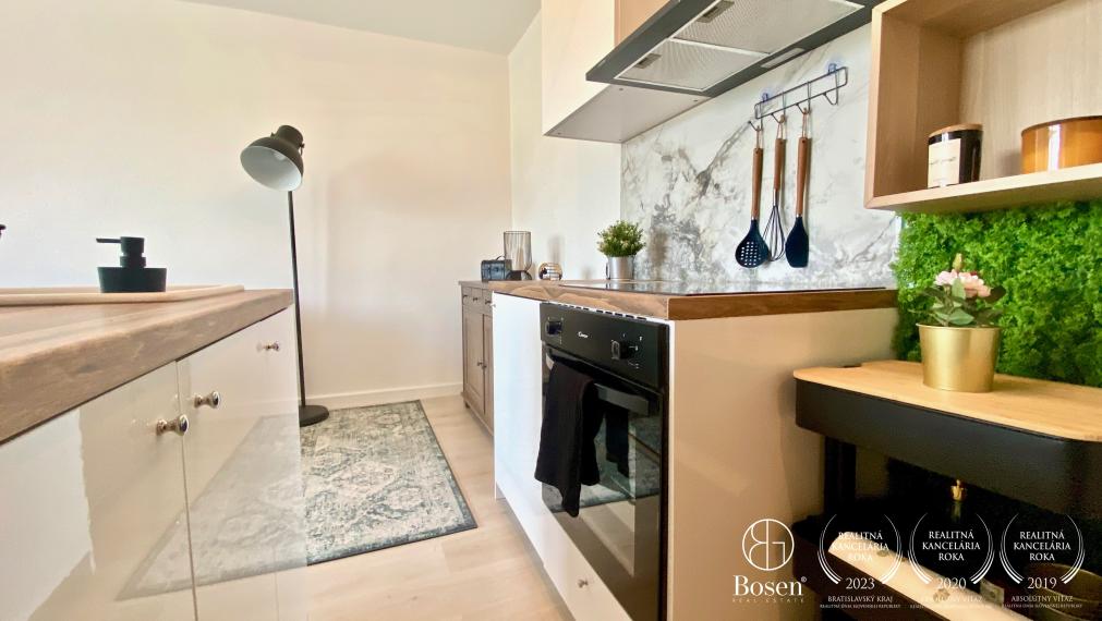 BOSEN | Prenájom 1,5 izbový byt s balkónom, Bošániho, Bratislava m.č. Dúbravka