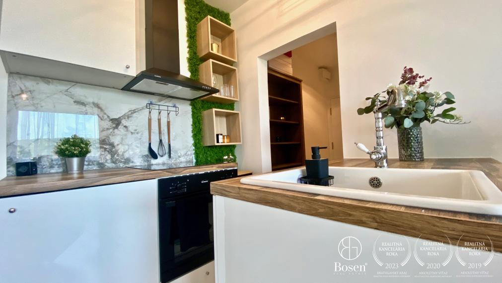 BOSEN | Prenájom 1,5 izbový byt s balkónom, Bošániho, Bratislava m.č. Dúbravka