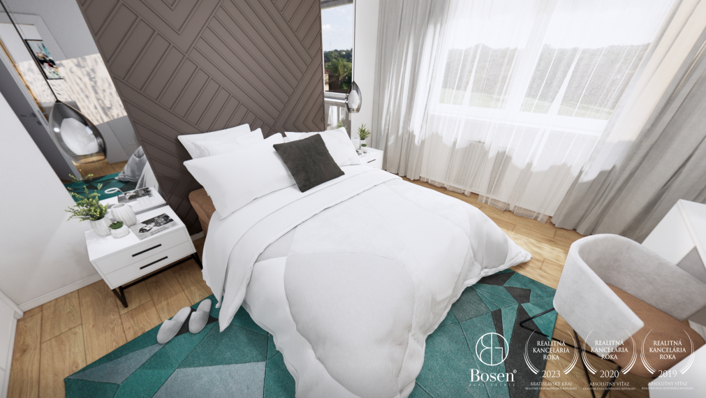 PREDANÉ 2 izb. Apartmán s dvoma lodžiami na ulici Košická, Bratislava - Ružinov.