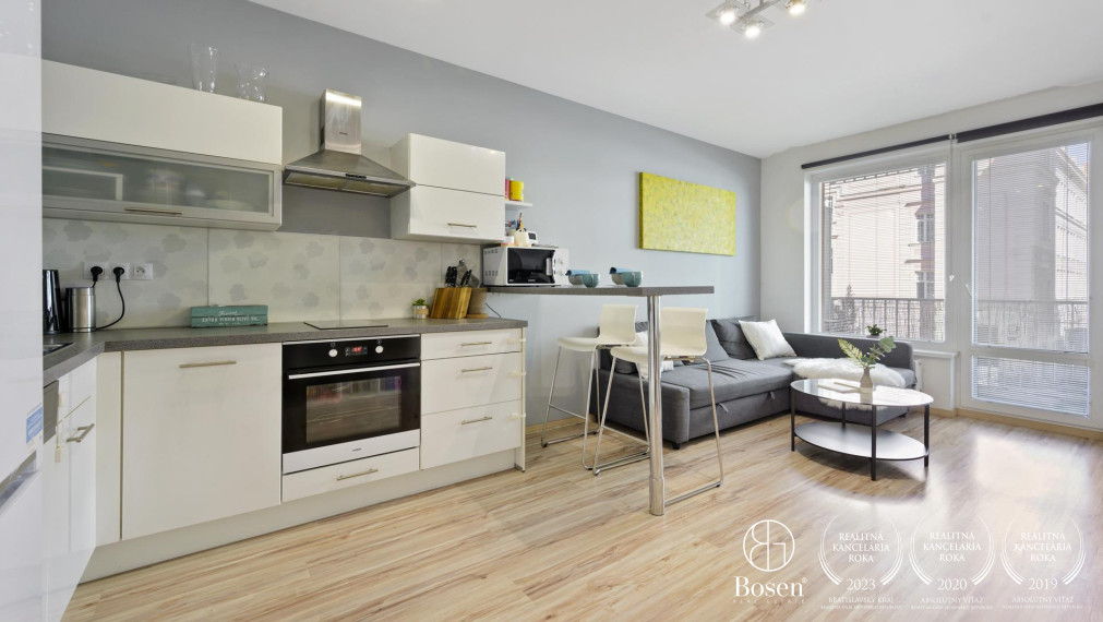 PREDANÉ BOSEN | 2 izbový kompletne zariadený byt na Jégeho aleji
