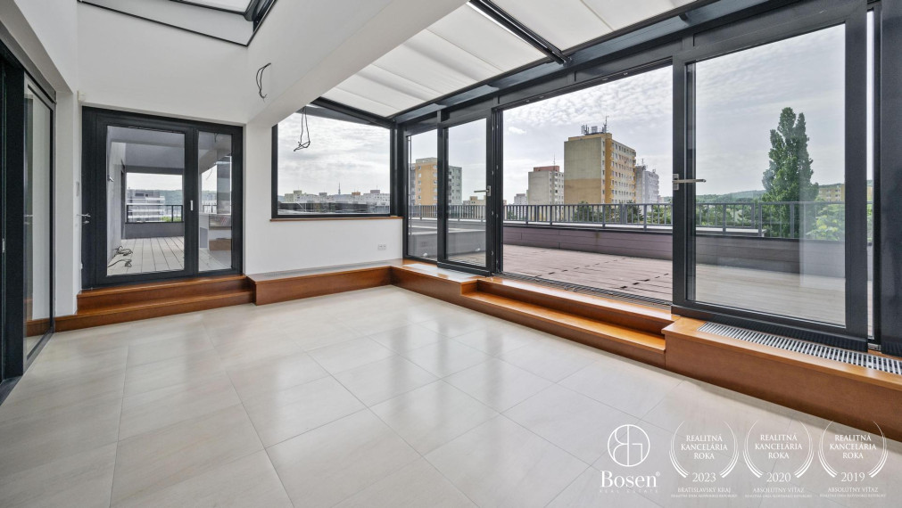 BOSEN | Veľkometrážny 3 izbový byt s terasou a zimnou záhradou, Martina Granca - Dúbravka, 305m2