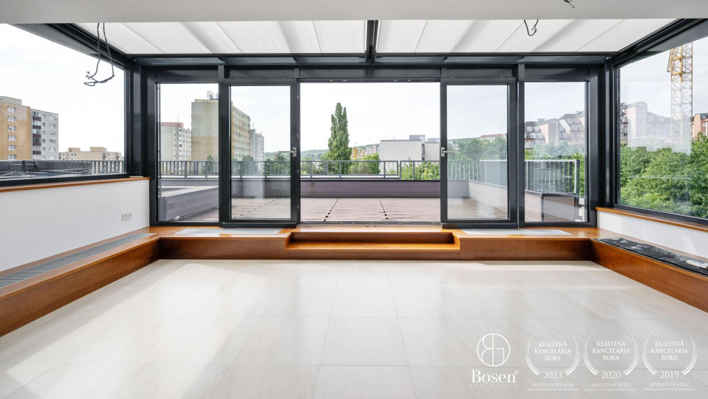 BOSEN | Veľkometrážny 3 izbový byt s terasou a zimnou záhradou, Martina Granca - Dúbravka, 305m2