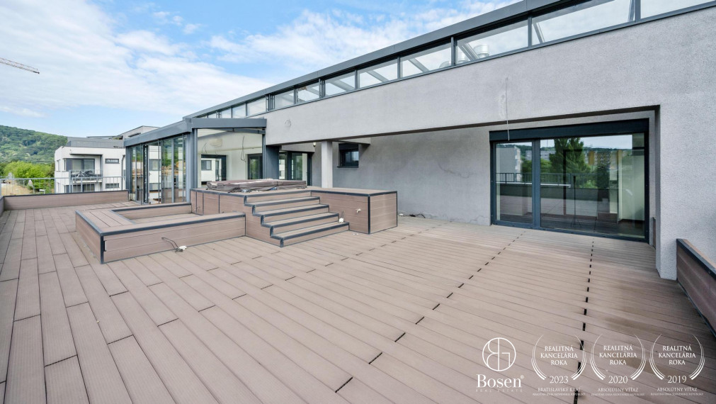 BOSEN | Veľkometrážny 3 izbový byt s terasou a zimnou záhradou, Martina Granca - Dúbravka, 305m2