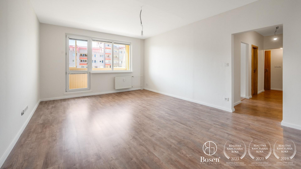 PREDANÉ: BOSEN | Zrekonštruovaný 3 izb. byt., Ľ. Fullu, Karlova Ves, 76 m2