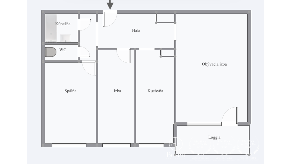 PREDANÉ: BOSEN | Zrekonštruovaný 3 izb. byt., Ľ. Fullu, Karlova Ves, 76 m2