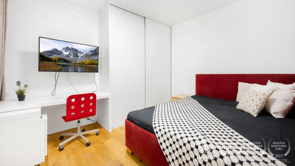 BOSEN | Priestranný 3 izbový byt v tichej lokalite m.č. Ružinov - Trnávka, ulica Banšelova, 82 m2