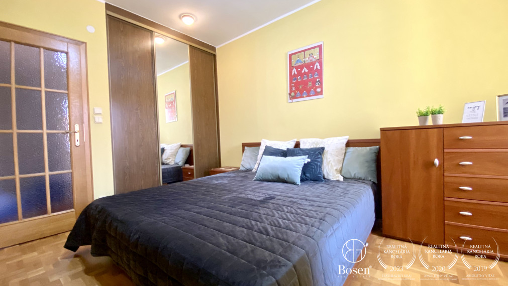 REZERVOVANÉ BOSEN | Zariadený 2 izbový byt, Záborského, Nové Mesto, 44 m2