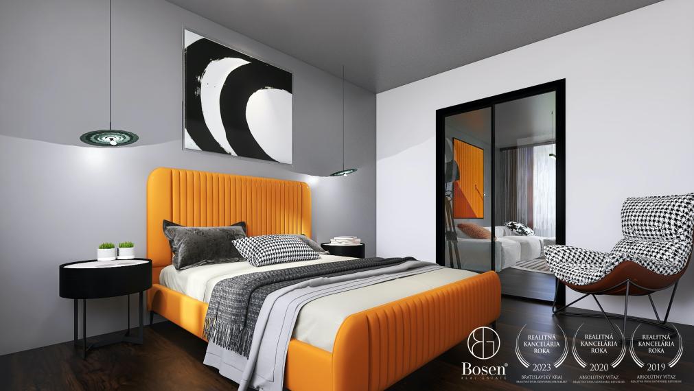 BOSEN | PREDANÝ 2 izbový byt, Kandnárova, Bratislava - m.č. Rača