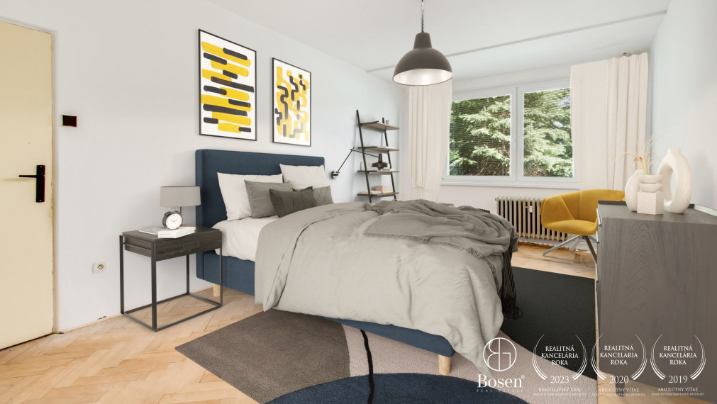 REZERVOVANÉ | Priestranný 3 izb.byt v skvelej lokalite, Ružinov, Andreja Mráza, 81 m2