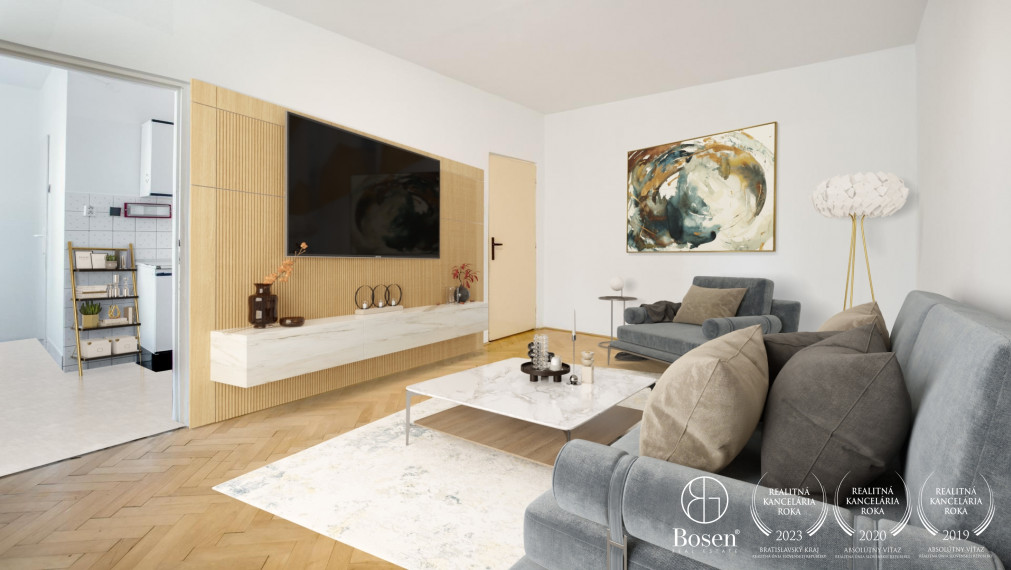 REZERVOVANÉ | Priestranný 3 izb.byt v skvelej lokalite, Ružinov, Andreja Mráza, 81 m2