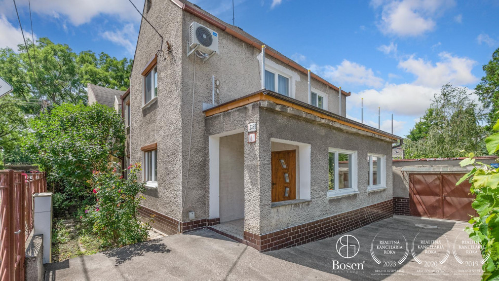 BOSEN | Predaj Rodinného domu so záhradou a garážou, Ružinov-Trnávka, Bratislava, 300 m2