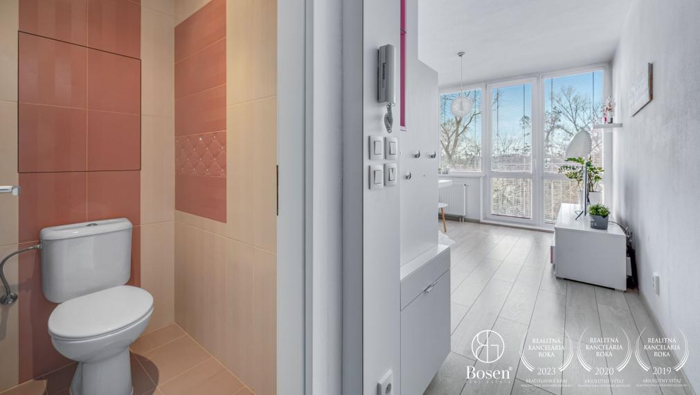 PREDANÉ - BOSEN | 2 izbový byt pri ramene Malého Dunaja, Podunajské Biskupice