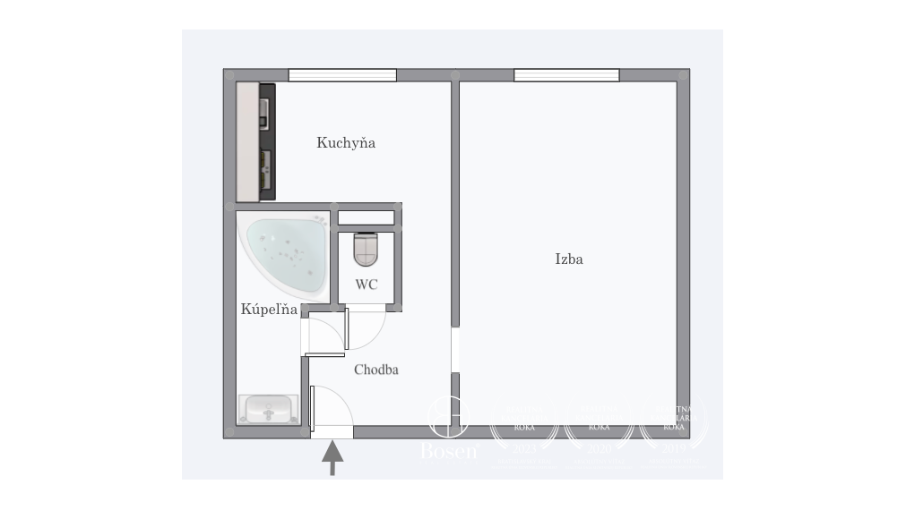 REZERVOVANÝ | Zariadený praktický 1.izbový byt, Rača, Žarnovická, 42 m2