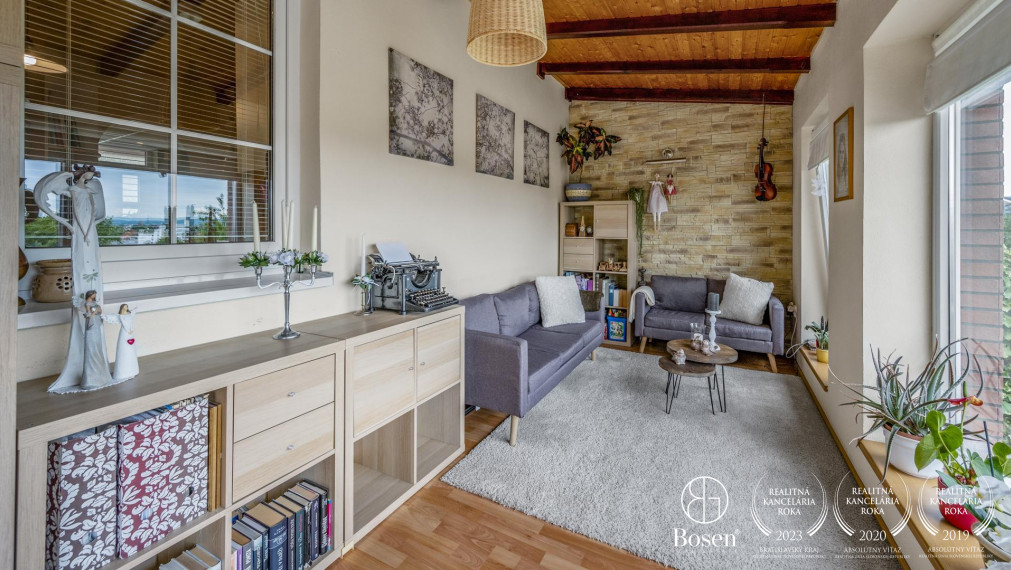 BOSEN | Slnečný 4 izbový rodinný dom s 2 zimnými záhradami, Šenkvice, 800m2