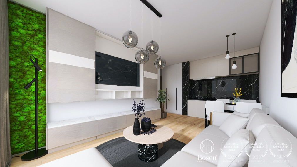 PREDANÉ BOSEN | 1 izbový byt v projekte Rínok Rača