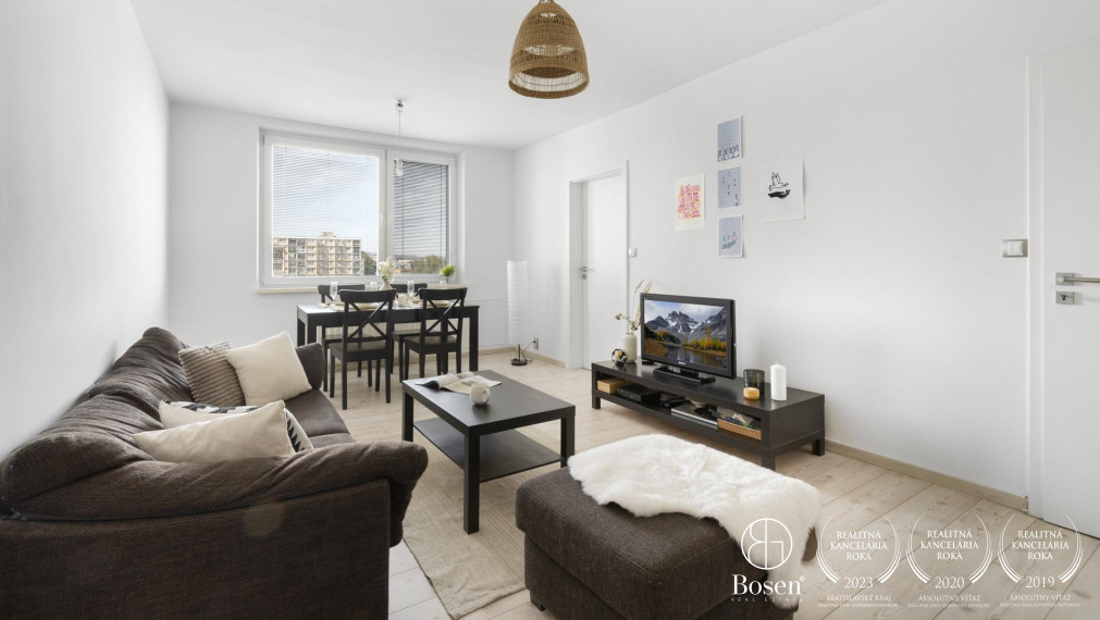 PREDANÉ: BOSEN | 2 izbový byt pri OC Retro, Ružinov, 65 m2