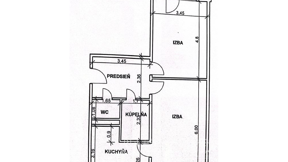 PREDANÉ: BOSEN | 2 izbový byt pri OC Retro, Ružinov, 65 m2
