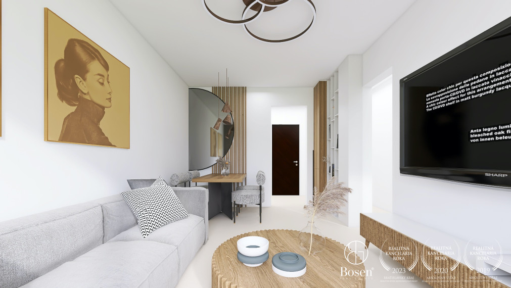 BOSEN | PREDANÝ 3 izbový byt na ulici Mlynarovičova, Petržalka, 70 m2